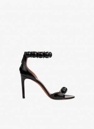 Black Women's Alaia Bombe Sandals Canada | A4S-5929