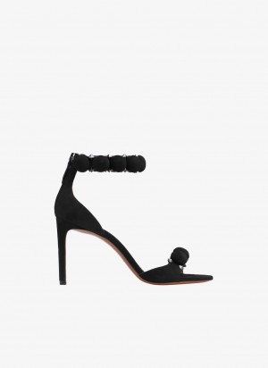 Black Women's Alaia Bombe Sandals Canada | H2X-5422