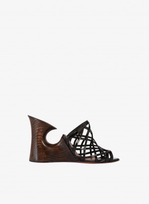 Black Women's Alaia La Sculpture Mules Canada | I0N-2855