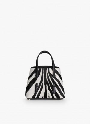 Black Women's Alaia Mina 16 Tote Bags Canada | I4C-4835