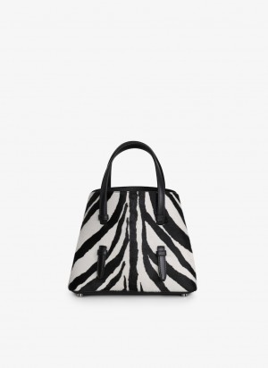 Black Women's Alaia Mina 20 Tote Bags Canada | W8D-4536