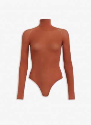 Camel Women's Alaia Second Skin Knit Body Bodysuits Canada | W8T-0855