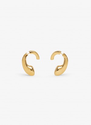 Gold Women's Alaia Drip Earrings Canada | H7E-4378