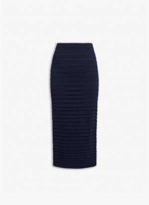 Midnight Women's Alaia Pencil Skirts Canada | Q7J-7650