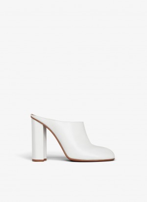 Nude Women's Alaia Babylone Mules Canada | L4J-1047