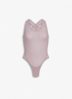 Nude Women's Alaia Cut-out Body Bodysuits Canada | D1K-3658