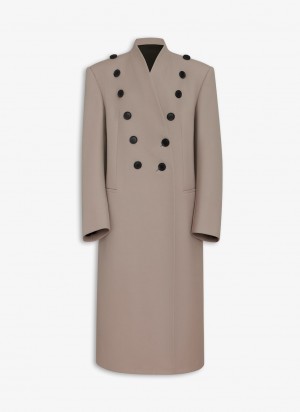 Nude Women's Alaia Wool Large Coats Canada | M5W-9216