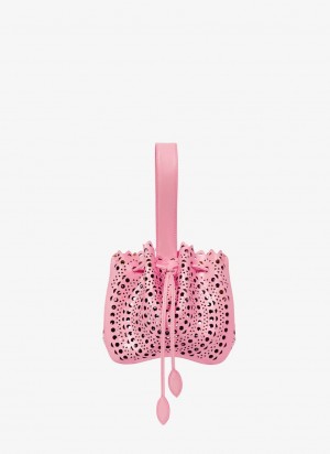 Pink Women's Alaia Rose Marie Handbags Canada | Y8D-9831