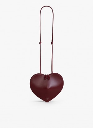 Red Women's Alaia Le Cœur Heart Bag Canada | L0F-1375