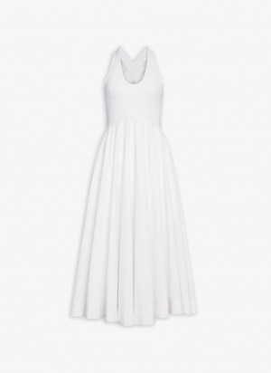 White Women's Alaia Tank Dress Canada | X3L-6035