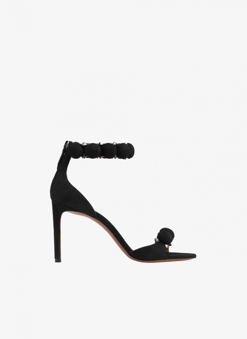 Black Women\'s Alaia Bombe Sandals Canada | H2X-5422