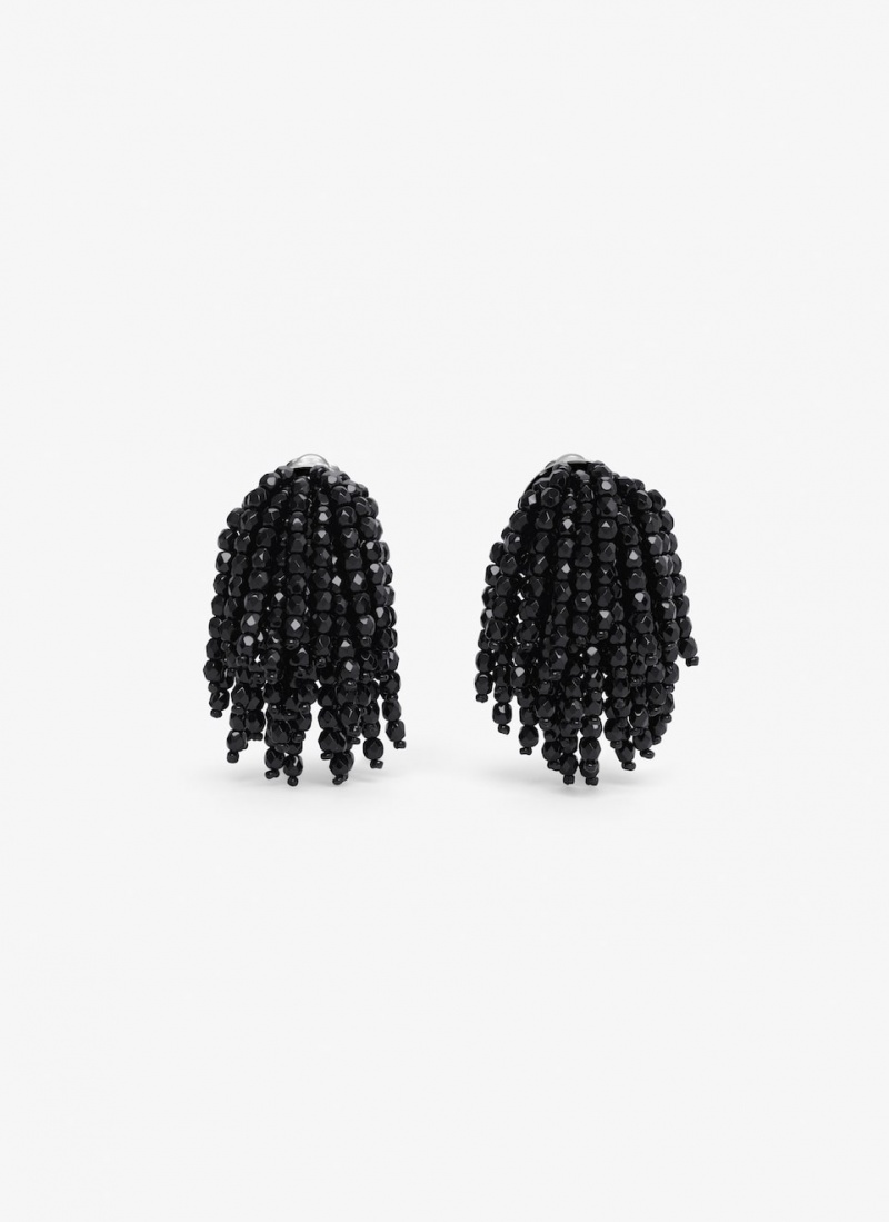 Black Women\'s Alaia Fireworks Earrings Canada | O7S-4420