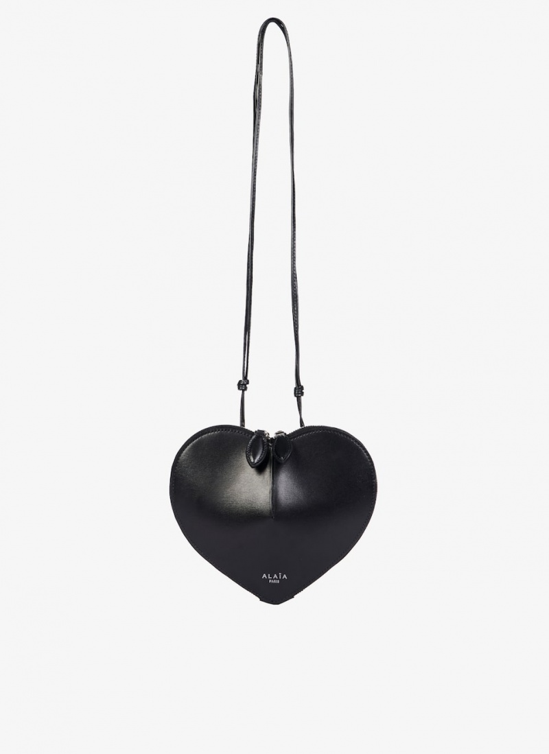 Black Women\'s Alaia Le Cœur Heart Bag Canada | F4D-9746