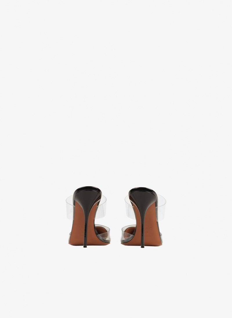 Black Women's Alaia Le Cœur Mules Canada | K1G-5017