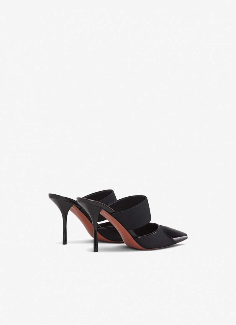 Black Women's Alaia Le Cœur Mules Canada | W2G-4531