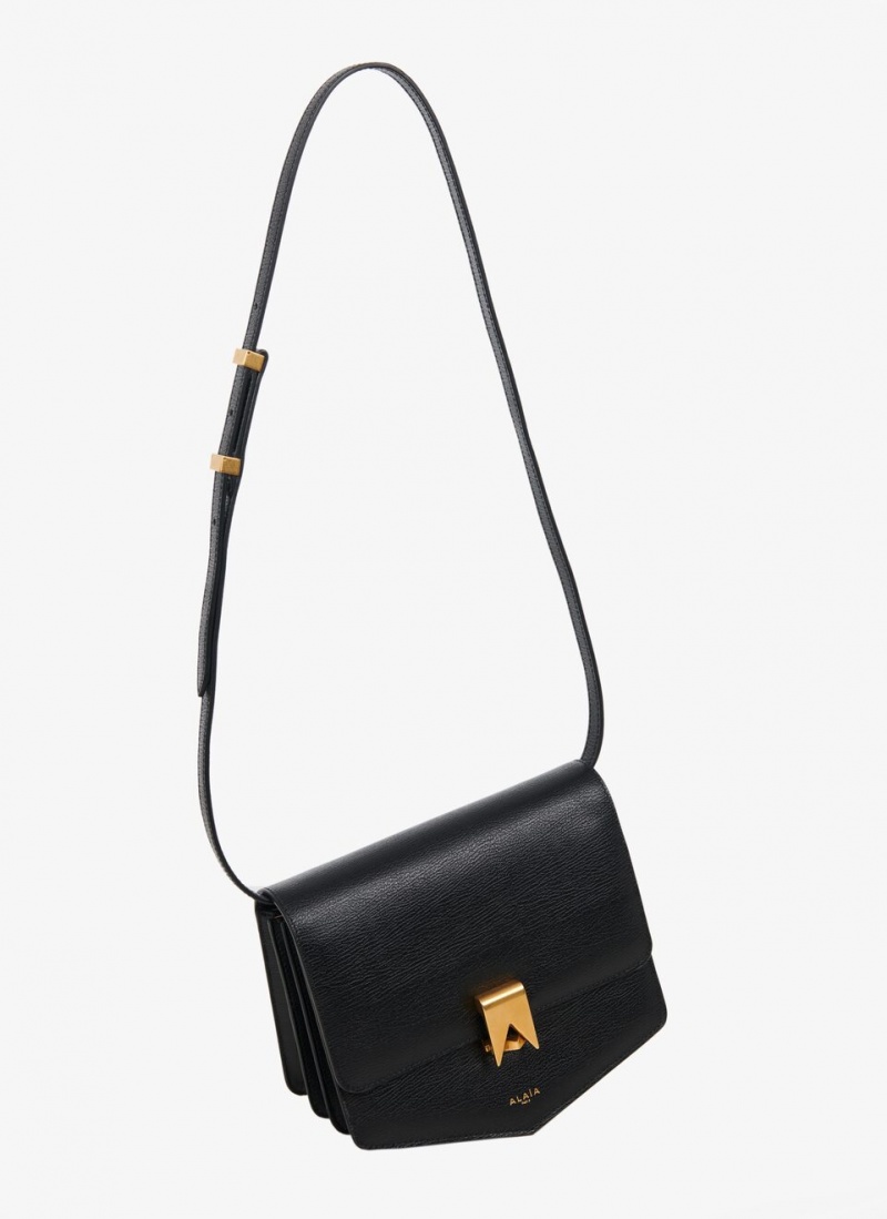 Black Women's Alaia Le Papa Shoulder Bags Canada | L2S-9822