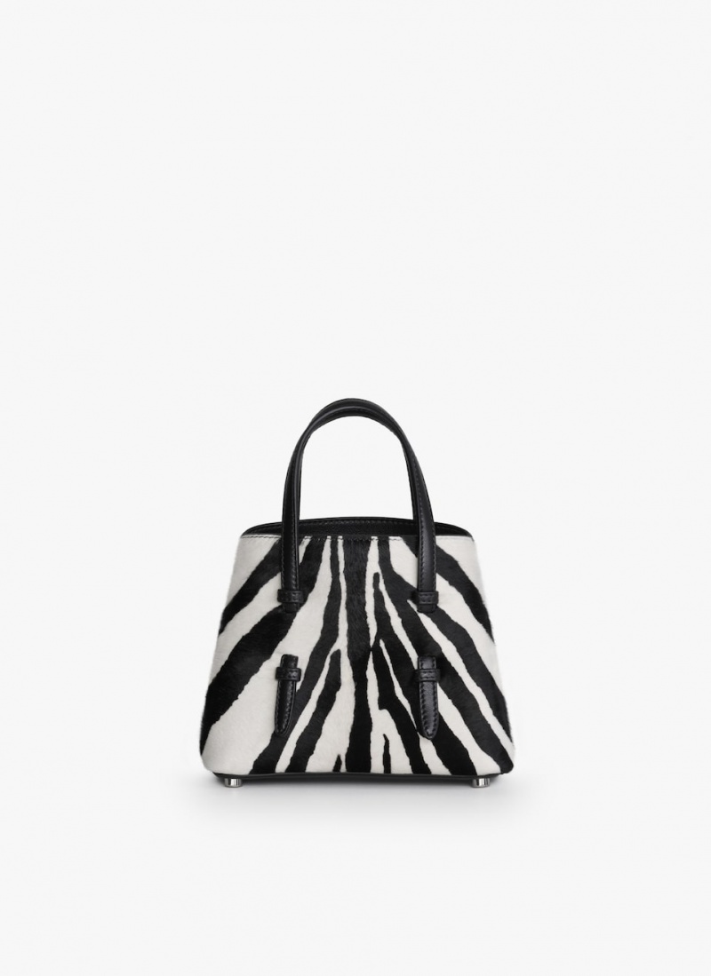 Black Women\'s Alaia Mina 16 Tote Bags Canada | I4C-4835