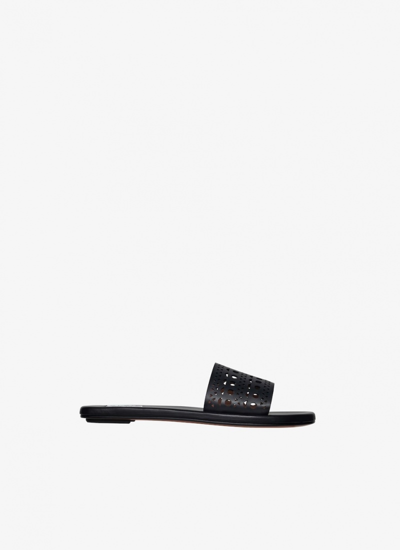 Black Women\'s Alaia Mules Mules Canada | R9B-0968