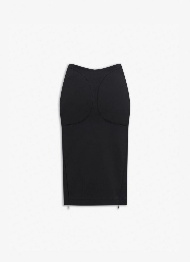 Black Women's Alaia Pencil Skirts Canada | X6S-8552