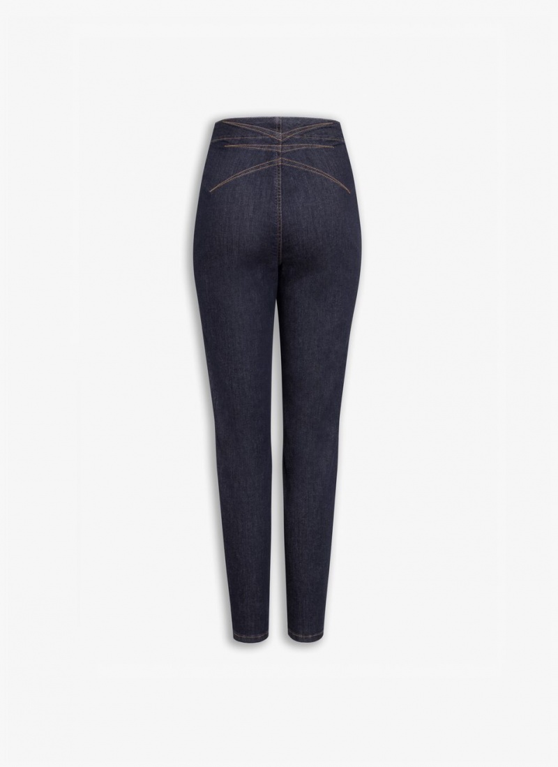 Blue Women's Alaia Legging Pants Canada | Q6Y-0866