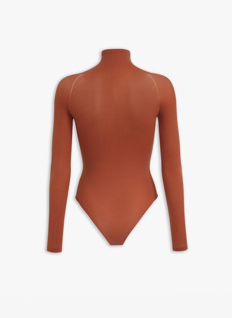 Camel Women's Alaia Second Skin Knit Body Bodysuits Canada | W8T-0855