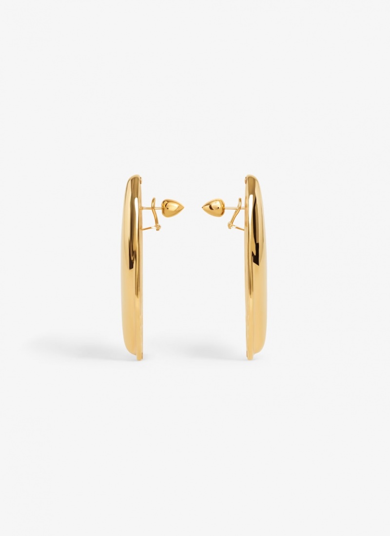 Gold Women's Alaia Bumper Earrings Canada | J8T-4468