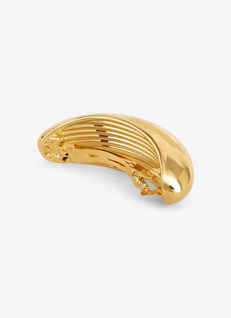 Gold Women's Alaia Bumper Small Hair Jewels Canada | O7L-6660