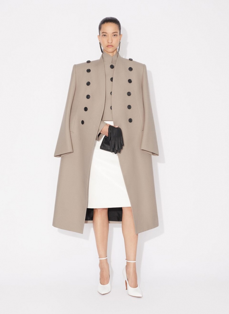 Nude Women's Alaia Wool Large Coats Canada | M5W-9216