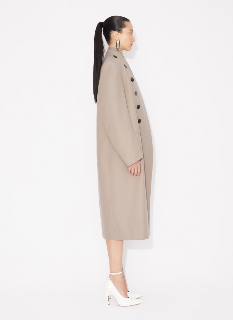 Nude Women's Alaia Wool Large Coats Canada | M5W-9216