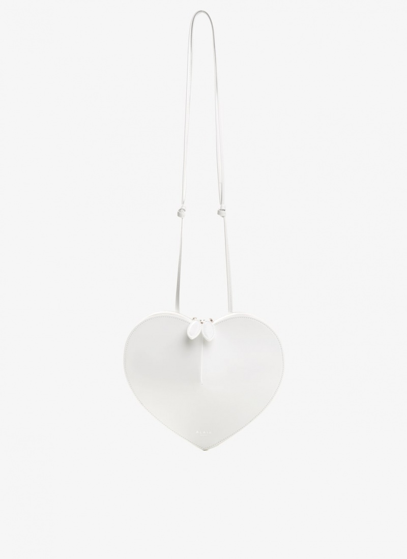 Optic White Women\'s Alaia Le Cœur Heart Bag Canada | R8S-3186