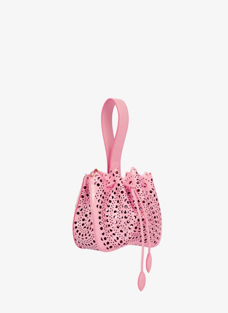 Pink Women's Alaia Rose Marie Handbags Canada | Y8D-9831