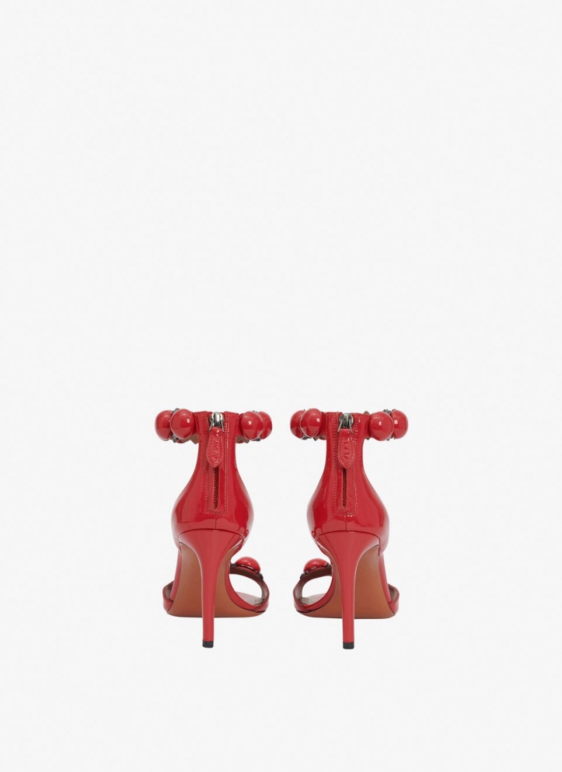 Red Women's Alaia Bombe Sandals Canada | A4S-7677