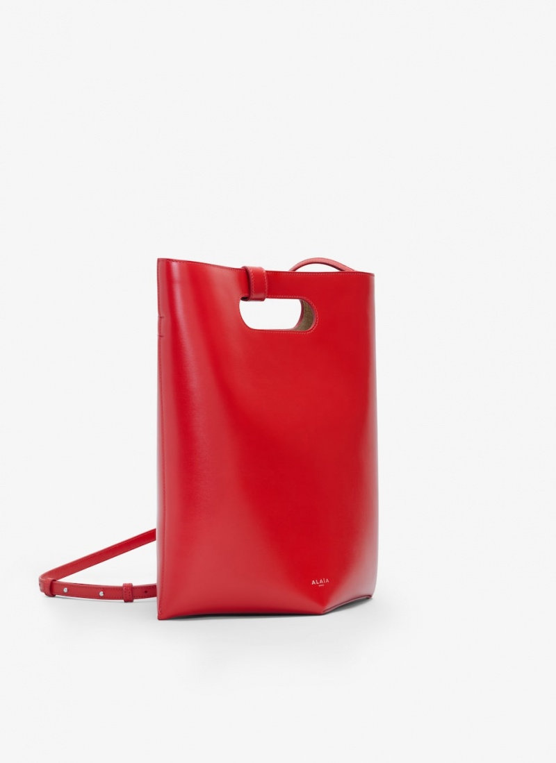 Red Women's Alaia Folded Handbags Canada | Q1K-9367