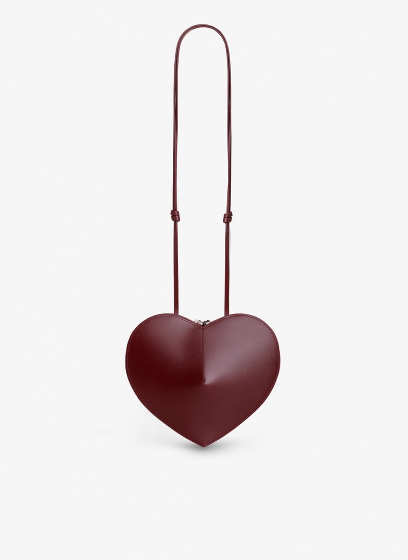 Red Women's Alaia Le Cœur Heart Bag Canada | L0F-1375