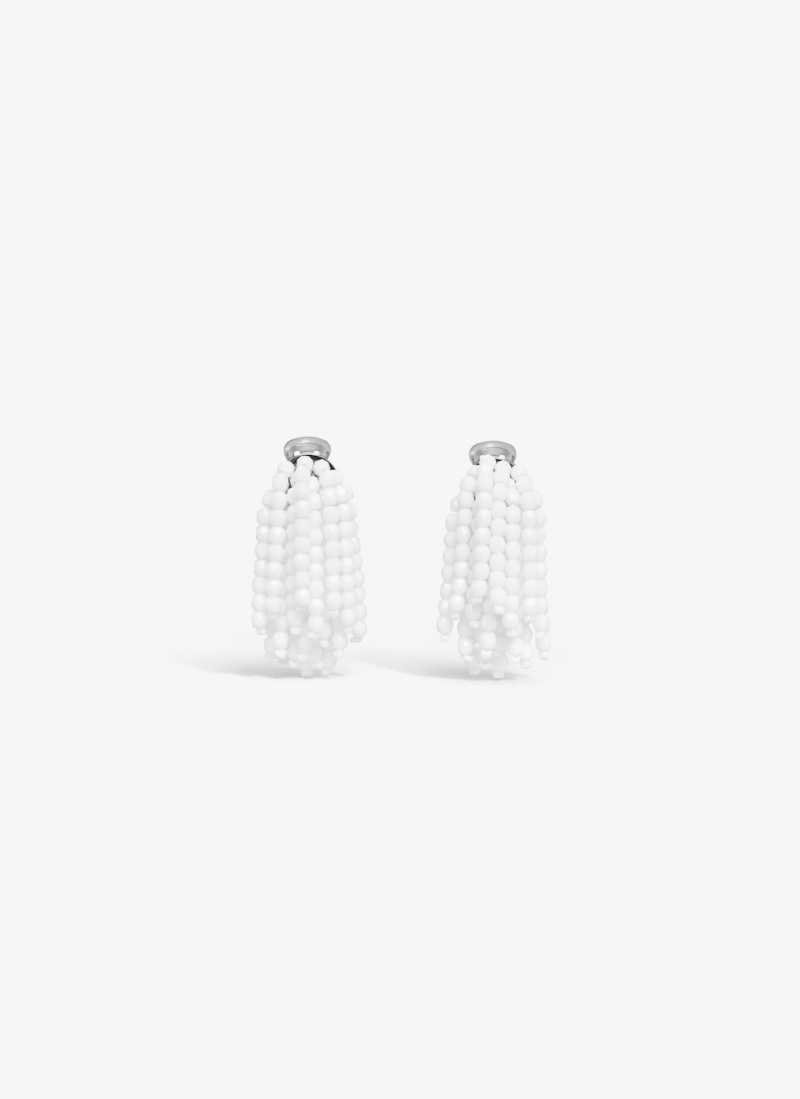 White Women\'s Alaia Fireworks Small Earrings Canada | H2F-8590