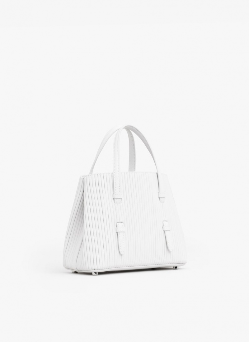 White Women's Alaia Mina 20 Tote Bags Canada | F9P-8991