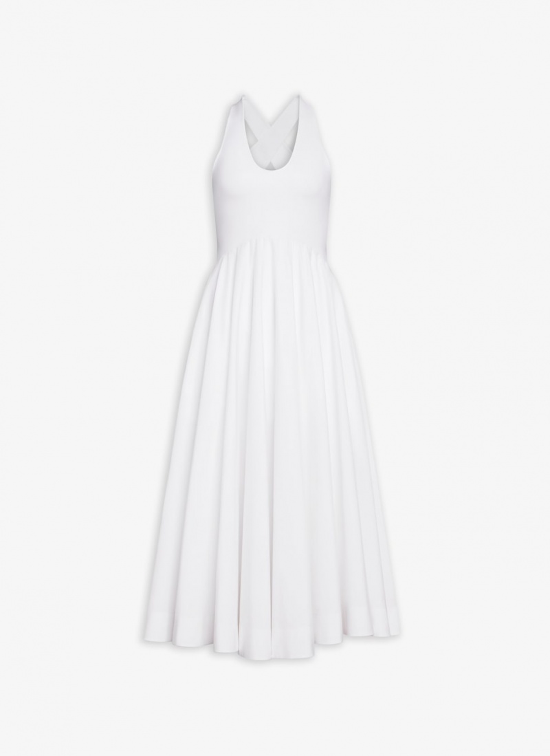 White Women\'s Alaia Tank Dress Canada | X3L-6035